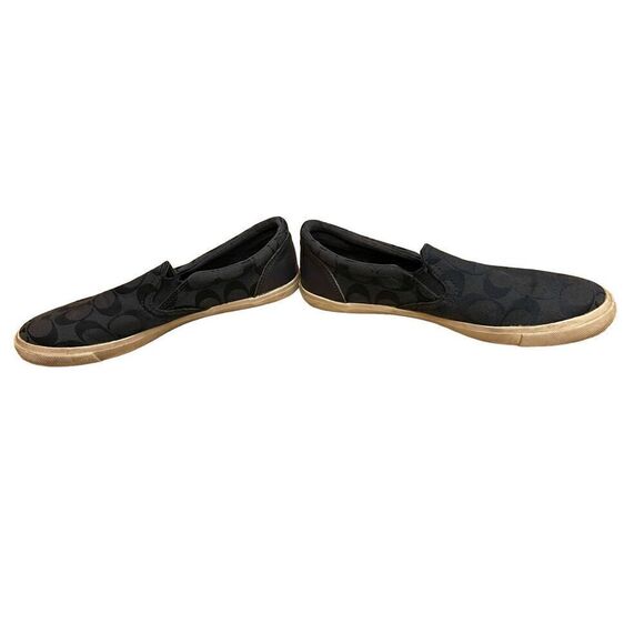 Coach - Logoed Canvas slide in loafers - 8 - Picture 2 of 7